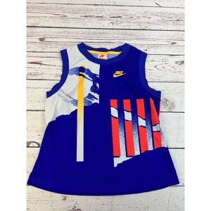 Nike Challenge Court Large Blue tank 7424
